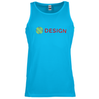 Roly - Herren-Sport-Tanktop, Druck vorne