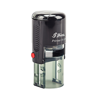 Stempel schwarz, stehend