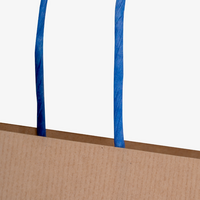 Papiertragetaschen mit Papierkordeln, 18 x 22,5 x 9 cm, 1/0 farbig