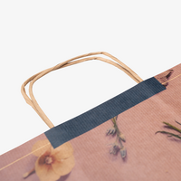 Papiertragetaschen mit Papierkordeln, 24 x 34 x 9 cm, 4/0 farbig + Weißdruck