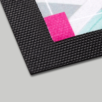 Barmatte, farbig bedruckt, liegend