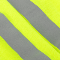 Schlauchschal aus Polyester mit Reflektorstreifen, Detail