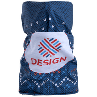 Schlauchschal, beidseitig bedruckt