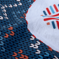 Schlauchschal, beidseitig bedruckt