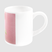 Tasse bedruckt mit Hundebild seitlich schrägoben