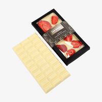 Schokoladentafel mit Topping, 90 g, 4/0-farbig einseitig bedruckt