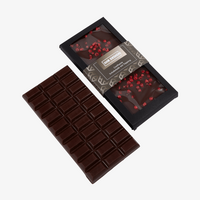 Schokoladentafel mit Topping, 90 g, 4/0-farbig einseitig bedruckt