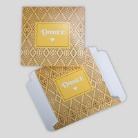 Schokoladenverpackungen mit Längsnaht 14,5 x 2 x 14,5 cm - Ritter Sport 250 g Tafel, offen und gefalten