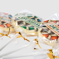 Schoko-Lolli, 4/0-farbig einseitig bedruckt, Detail Verpackung