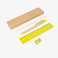 Schreibset 5-teilig, Gelb