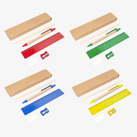 Schreibset 5-teilig, verschiedene Farben