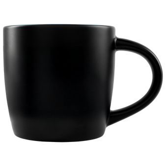 Schwarze Tasse f&uuml;r Lasergravur