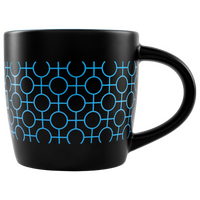 Tasse graviert seitlich