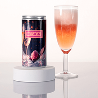 Dose, farbig bedruckt, Motiv, mit Glas