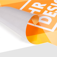 Selbstklebefolie, farbig bedruckt, details