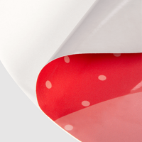 Selbstklebefolie, farbig bedrukct, details