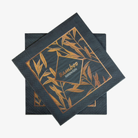 Serviette Tissue,1/4-Falz, vollflächig farbig bedruckt, Stapel