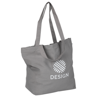 Shopper aus recycelter Baumwolle mit vier Henkeln