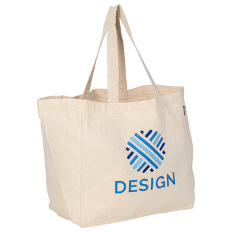 Shopper aus schwerem, recycelte Baumwollmix