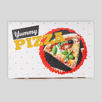 Snack Verpackung mit Lüftungslöchern (12 x 8 x 5 cm) einseitig bedruckt 4/0-farbig, Oberseite