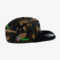 Snapback Camo Cap, mit EINER Stickposition, Rechts