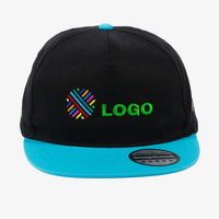 Snapback Youth Size Cap, mit DREI Stickpositionen, Vorne
