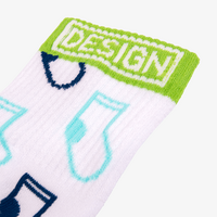 Sneakersocken frottiert, hochwertig gestrickt