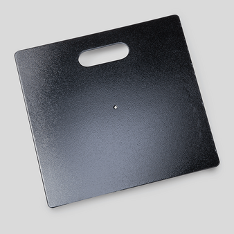 Bodenplatte, schwarz