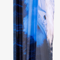 Snowflag, farbig bedruckt, details