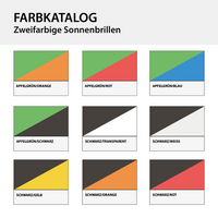 Sonnenbrille mit Kombi-Look