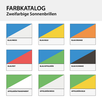 Sonnenbrille mit Kombi-Look