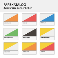 Sonnenbrille mit Kombi-Look