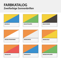 Sonnenbrille mit Kombi-Look