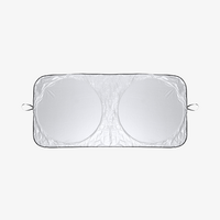 Sonnenschutz fuer Auto, Silber
