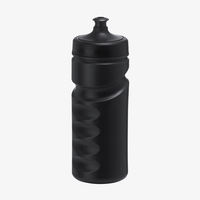 Sportflasche mit Spender 520 ml schwarz