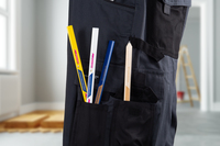 Stabiler Zimmermannsbleistift, bedruckt mit Text, mehrere Bleistifte