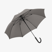 Stockschirm, farbig bedruckt, offen