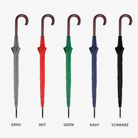 Stockschirm, farbig bedruckt, stehend