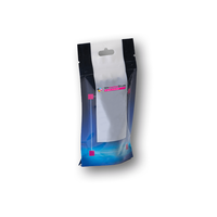 Standbodenbeutel, farbig bedruckt, stehend