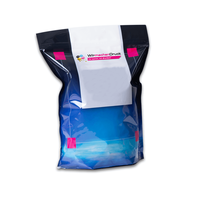 Standbodenbeutel, farbig bedruckt, stehend