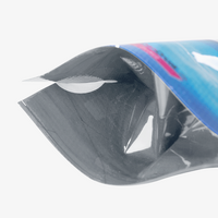 Standbodenbeutel, farbig bedruckt, detail