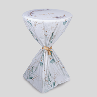 Stehtischhusse, farbig bedruckt, Motiv