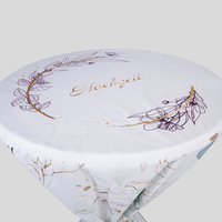 Stehtischhusse, farbig bedruckt, Motiv