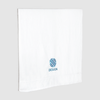 Strandtuch aus recycelter Baumwolle, 450 g/m², Detailansicht