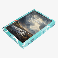 Stuelpdeckelkarton, farbig bedruckt, Box Offen