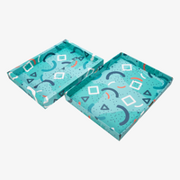 Stuelpdeckelkarton, farbig bedruckt, Box Offen