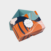 Schachtel, farbig bedruckt, Motiv 