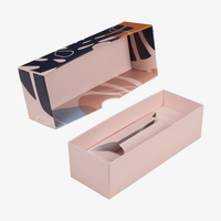 Stülpdeckelschachtel für Getränkedosen Deckel offen