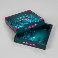 Schachtel, farbig bedruckt, Motiv 