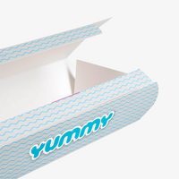 Sushibox M (21 x 10 x 5 cm) einseitig bedruckt 4/0-farbig